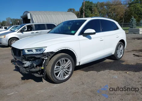 2018 Audi Q5 2.0T Premium/2.0T Tech Premium из США, поврежденный, VIN WA1BNAFY9J2180821